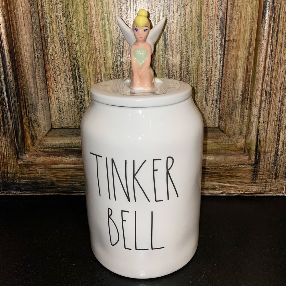 Rae Dunn Disney Princess ‘Tinker Bell’ Canister - Picture 4 of 4